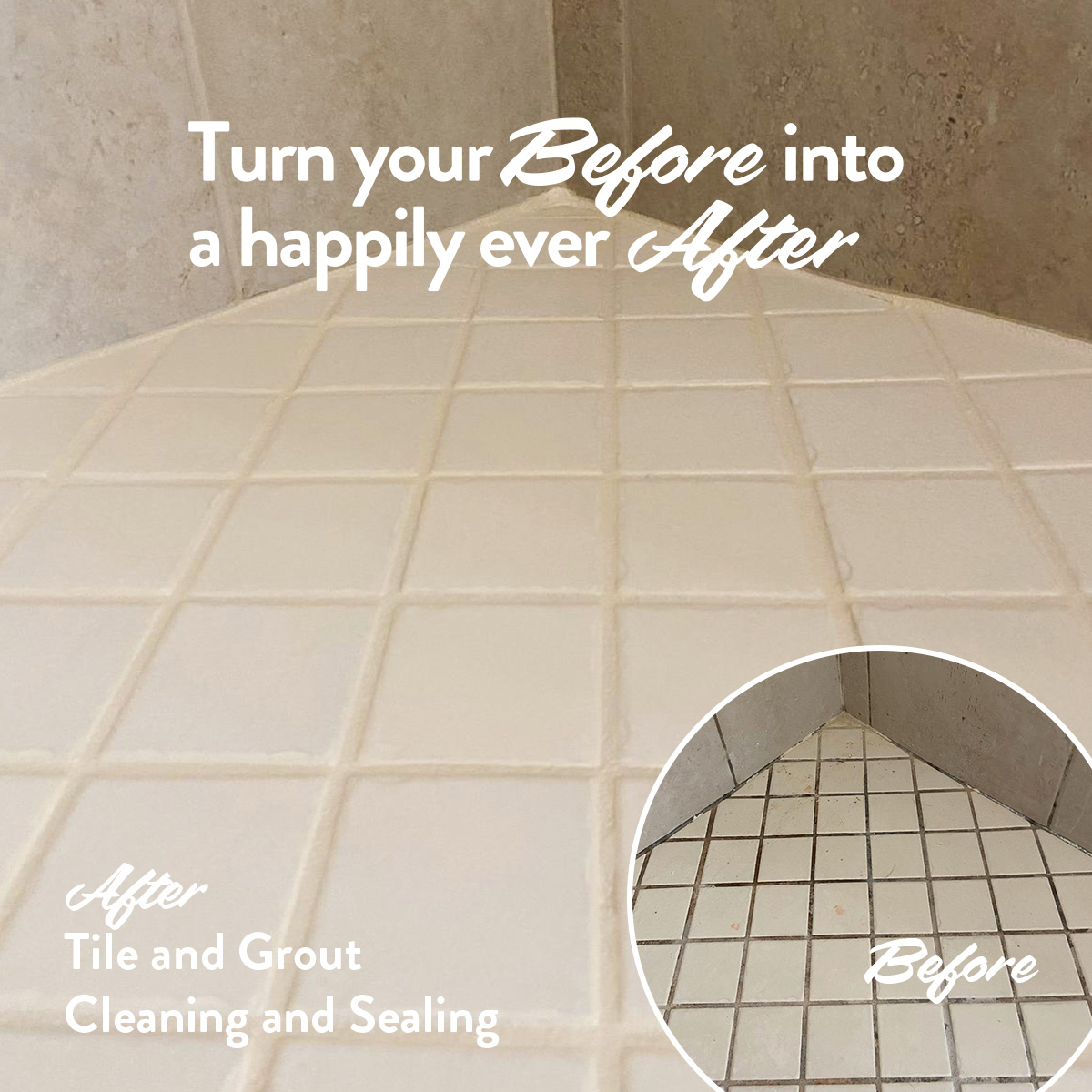 Tile and grout Cleaning and Sealing
